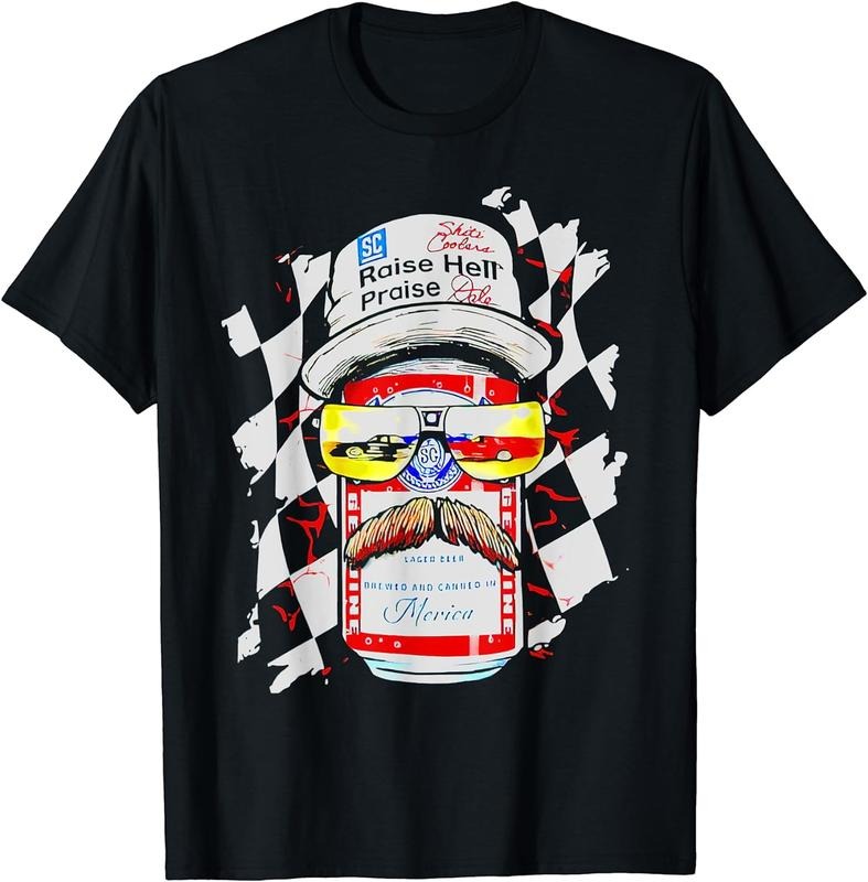 [100% Cotton]Raise Hell Praise Dale Vintage Funny Driking Beer T-Shirt Black Hoodie, Sweatshirt | InkThreadWorks.com