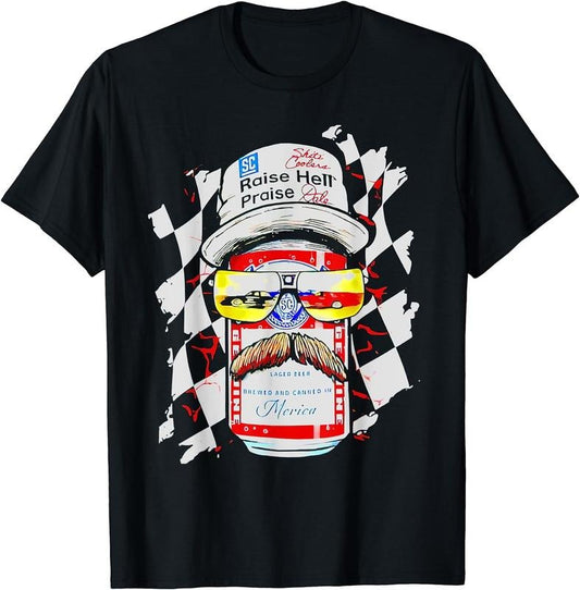 [100% Cotton]Raise Hell Praise Dale Vintage Funny Driking Beer T-Shirt Black Hoodie, Sweatshirt | InkThreadWorks.com