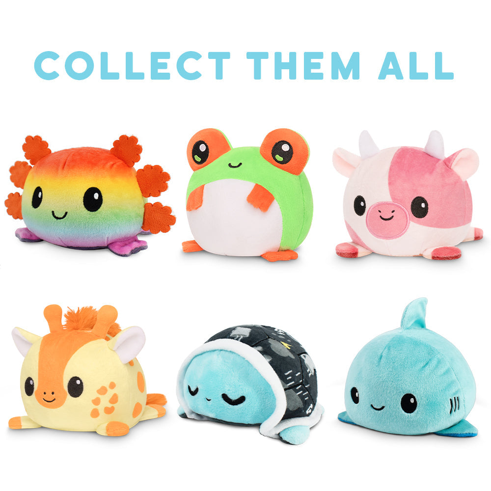 TeeTurtle Reversible Octopus Plushie (Purple + Pink)