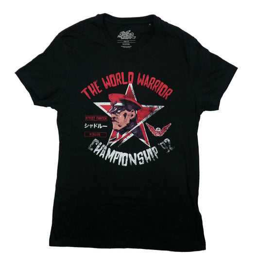 Street Fighter  Mens T-Shirt - The World Warrior Championship '92 M.Bison