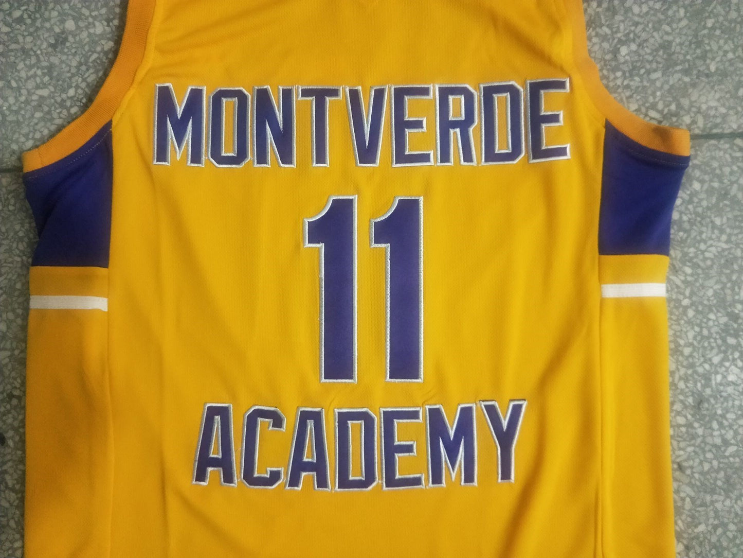 11 Harrison Barnes High School 11 # Scottie - Yellow Jersey Style 2