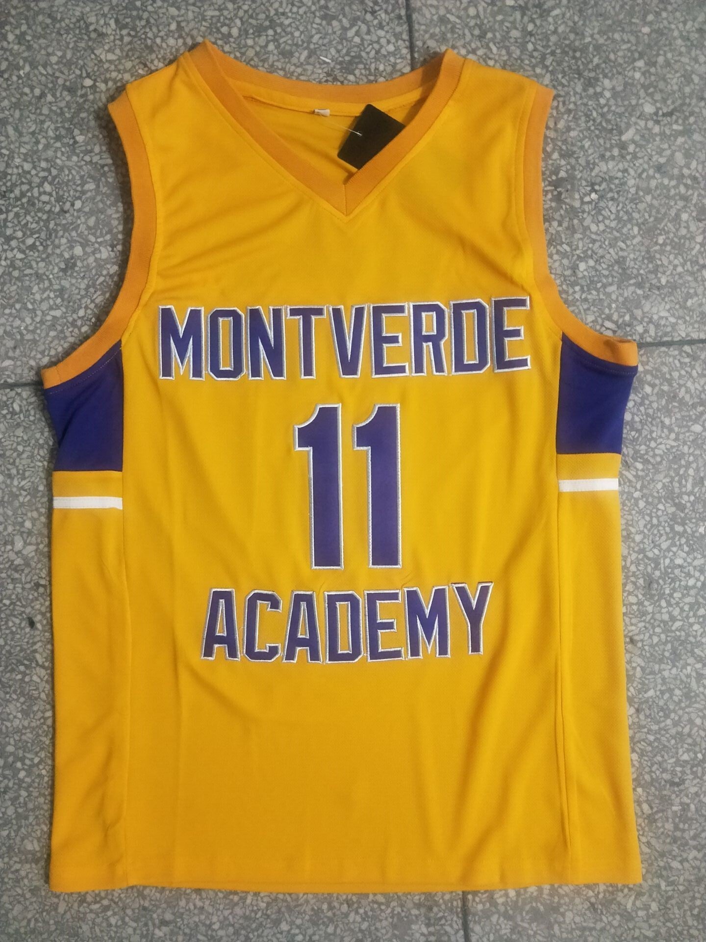 11 Harrison Barnes High School 11 # Scottie - Yellow Jersey Style 5