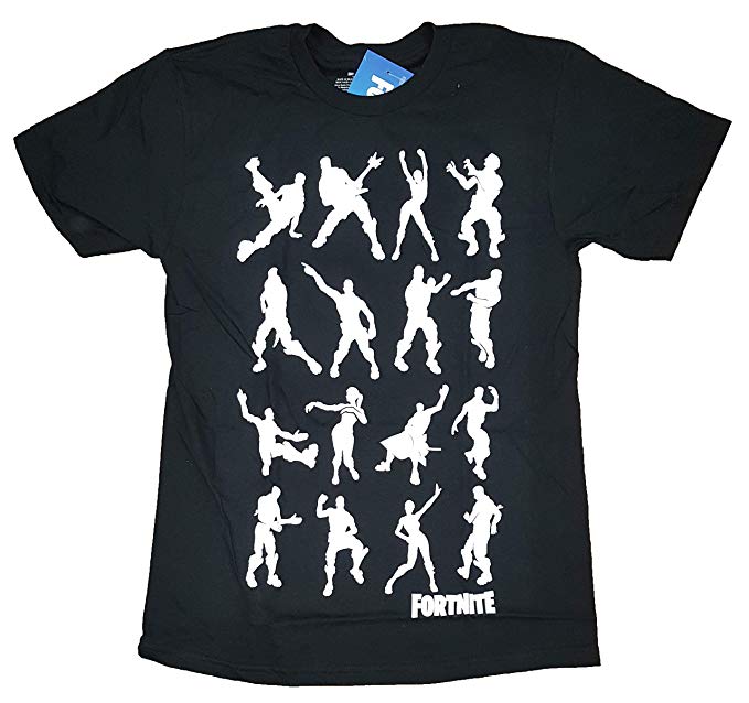 Fortnite Dance Dance Black Graphic T-Shirt