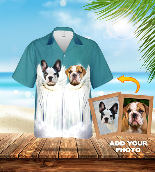 Custom Hawaiian Shirt (The Angel(s): 1 - 4 Pet)