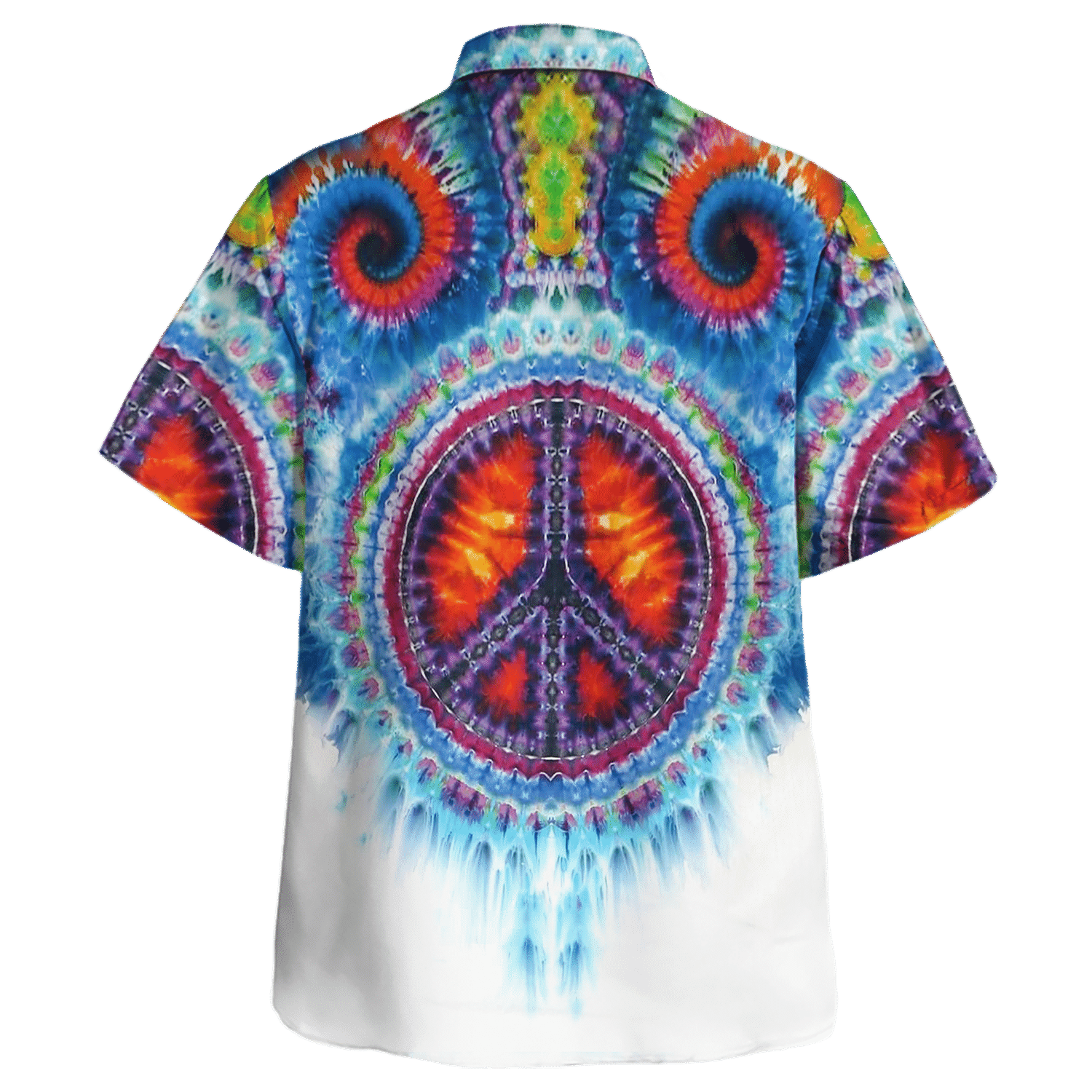 Hippie Hawaiian Shirt Groovy Retro Party Style NV-HP-30