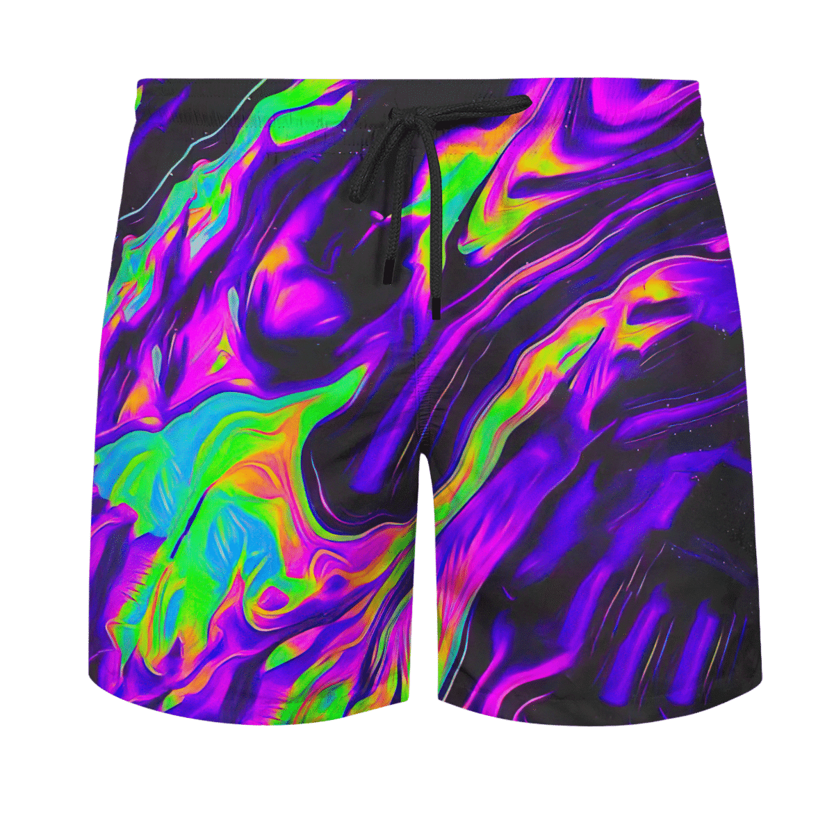 Hippie Hawaiian Shirt Psychedelic Retro Party Style HBL-HP-23