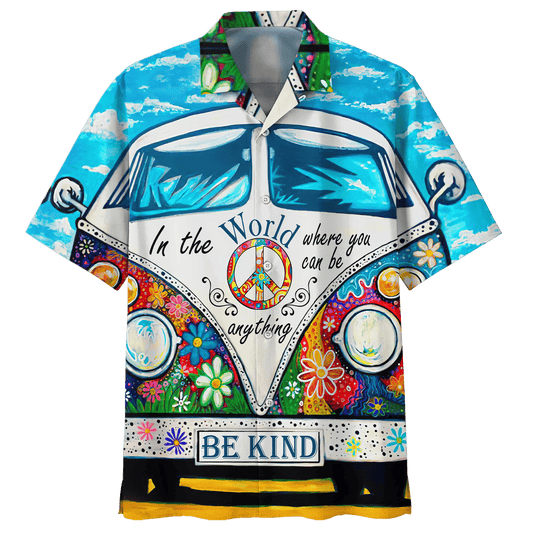 Hippie Hawaiian Shirt Vintage Festival Summer Style DBA-1103-HP-01
