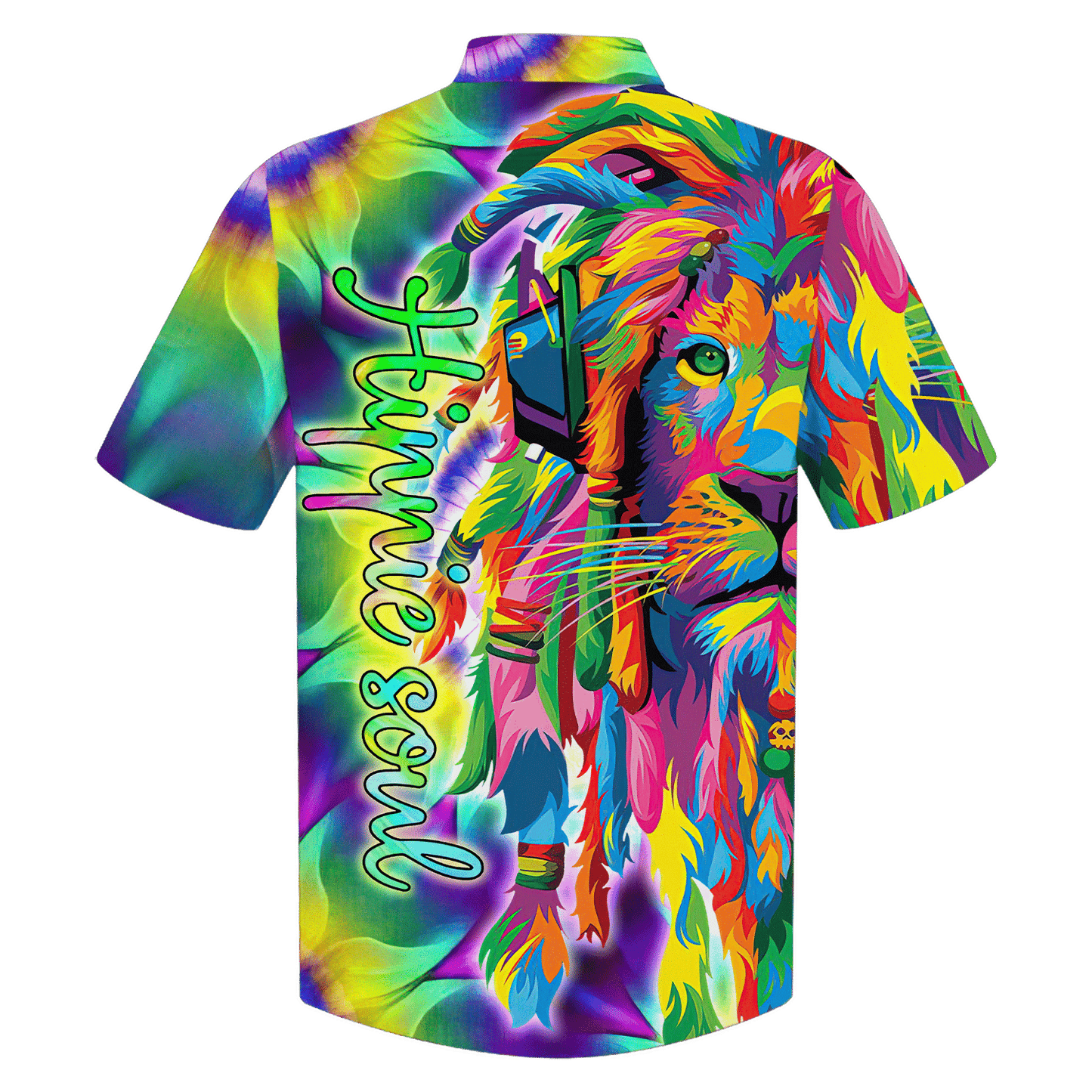 Hippie Hawaiian Shirt Retro Festival Vacation Style HBL-HP-11
