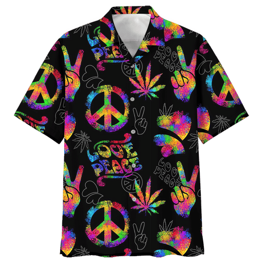 Hippie Hawaiian Shirt Vintage Summer Party Style NV-HIPPIE-05