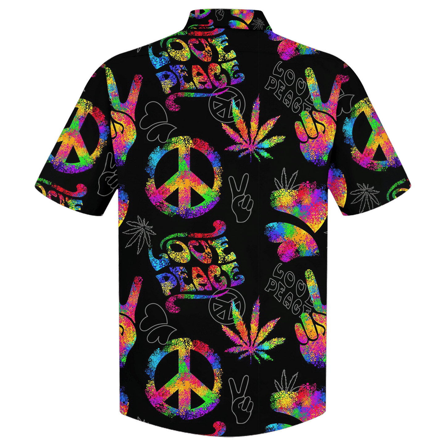 Hippie Hawaiian Shirt Vintage Summer Party Style NV-HIPPIE-05