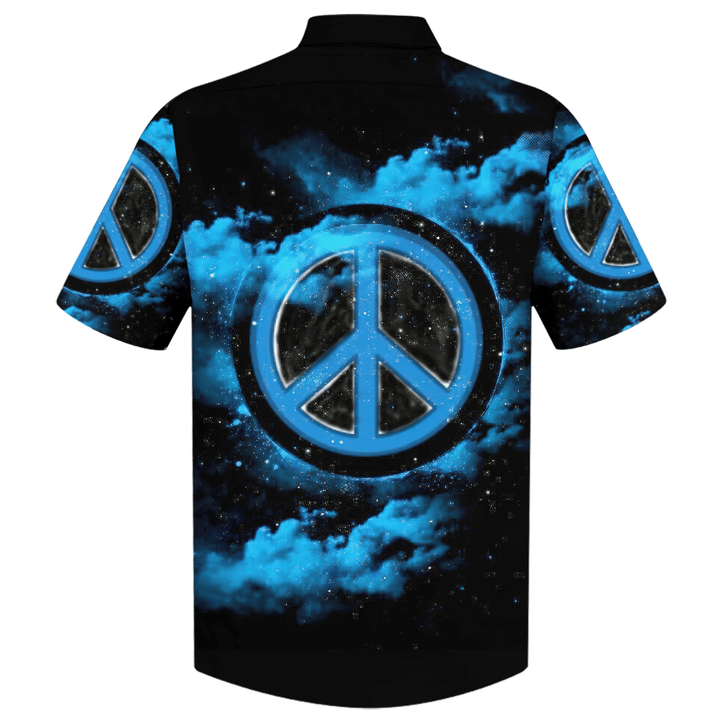 Hippie Hawaiian Shirt Groovy Psychedelic Summer Style NV-HIPPIE-08
