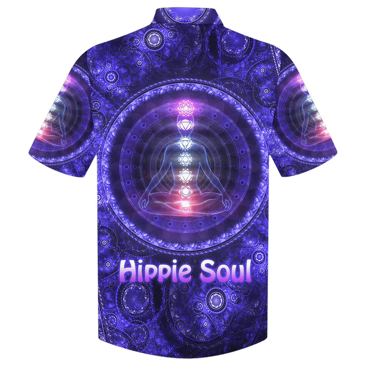 Hippie Hawaiian Shirt Psychedelic Retro Summer Vacation Style NV-HIPPIE-13