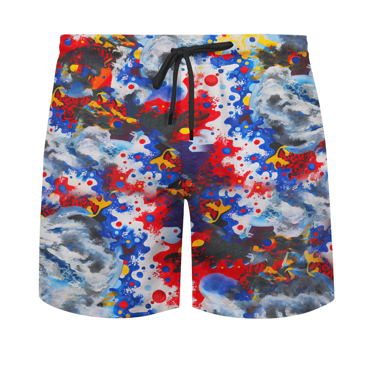 Hippie Hawaiian Shirt Vintage Psychedelic Festival Style HBL-HP-38