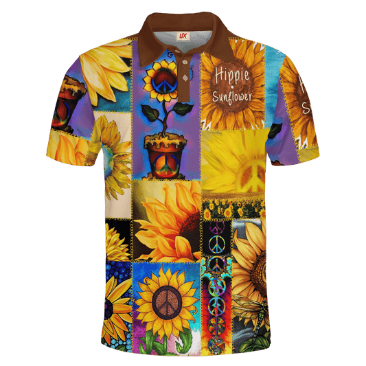 Hippie Hawaiian Shirt Psychedelic Retro Summer Style HBL-HP-53