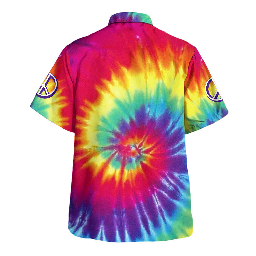 Hippie Hawaiian Shirt Vintage Summer Vacation Style NVHI01