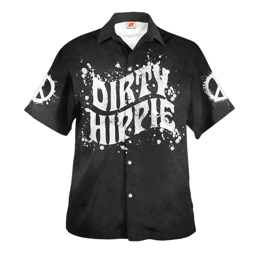 Hippie Hawaiian Shirt Retro Festival Summer Party Style NVHI05