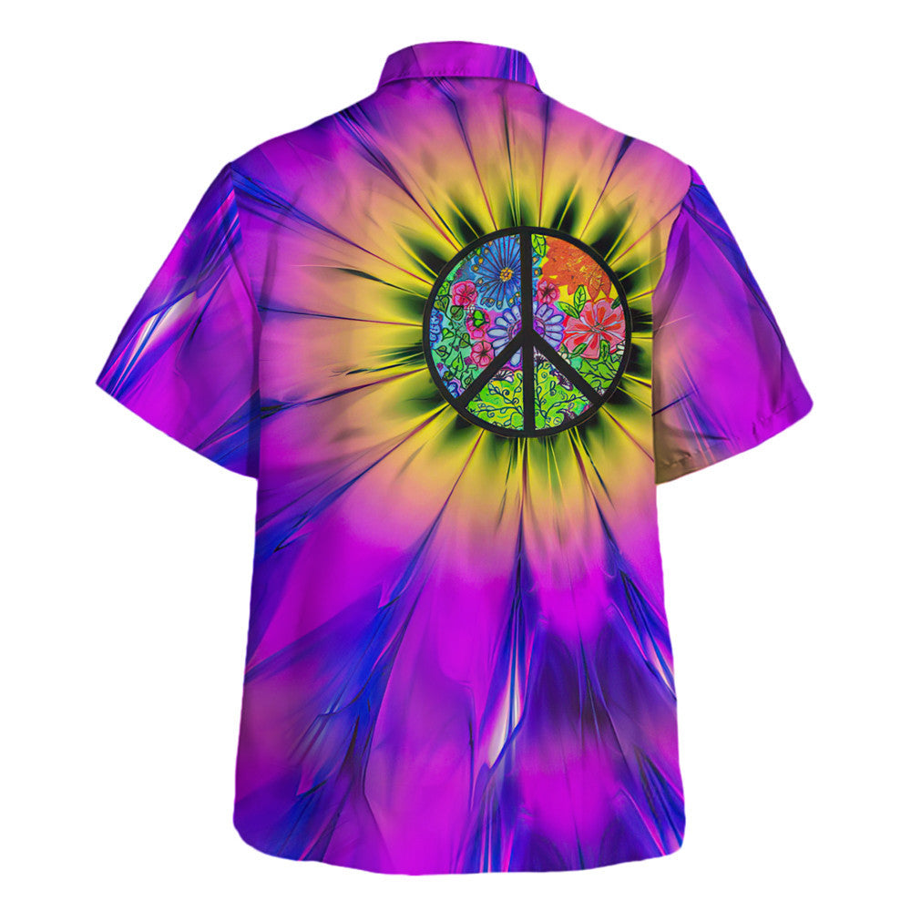 Hippie Hawaiian Shirt Groovy Retro Gift For Friends HBLHI67