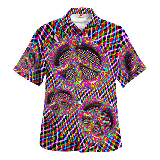 Hippie Hawaiian Shirt Retro Summer Gift For Him HBLHI68