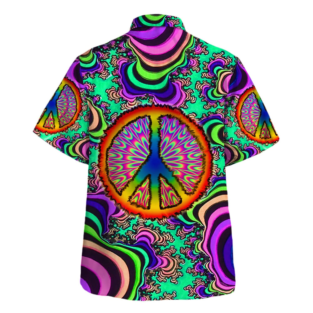 Hippie Hawaiian Shirt Retro Festival Gift For Friends HBLHI72
