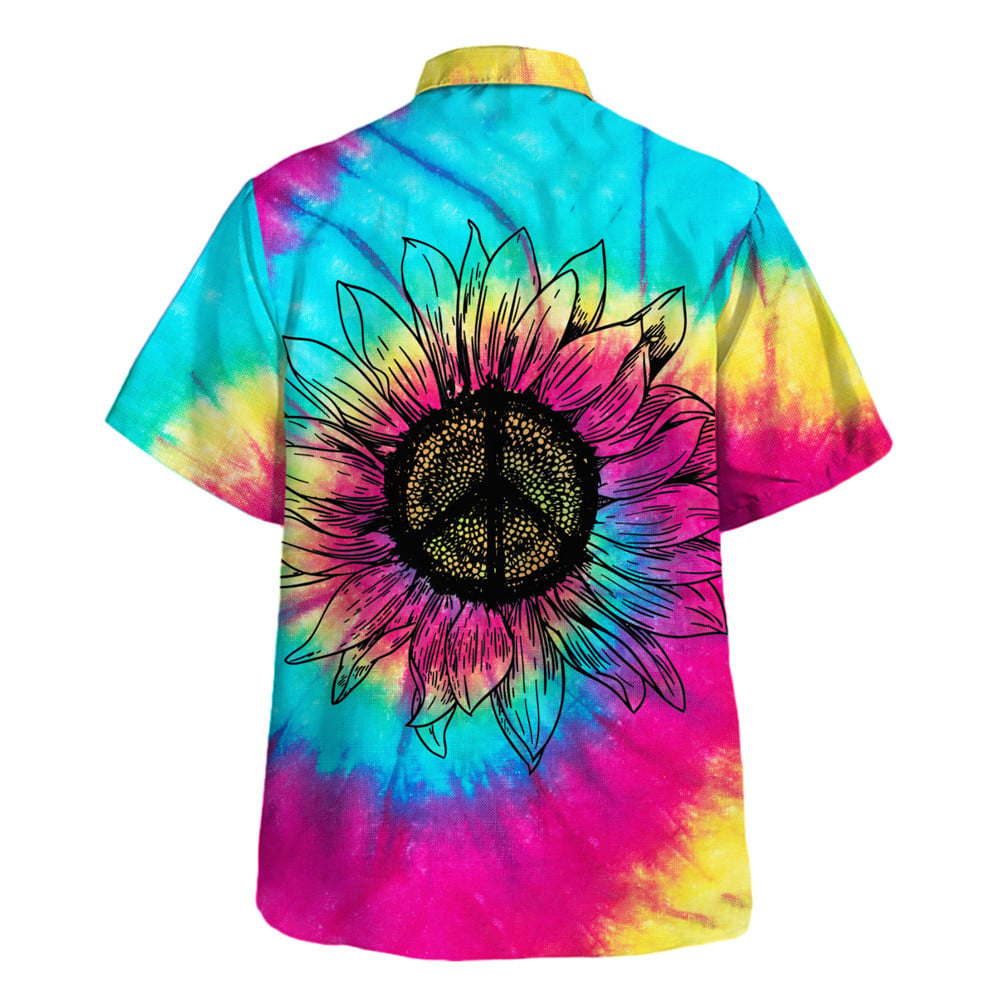 Hippie Hawaiian Shirt Vintage Festival Gift For Dad HBLHI75