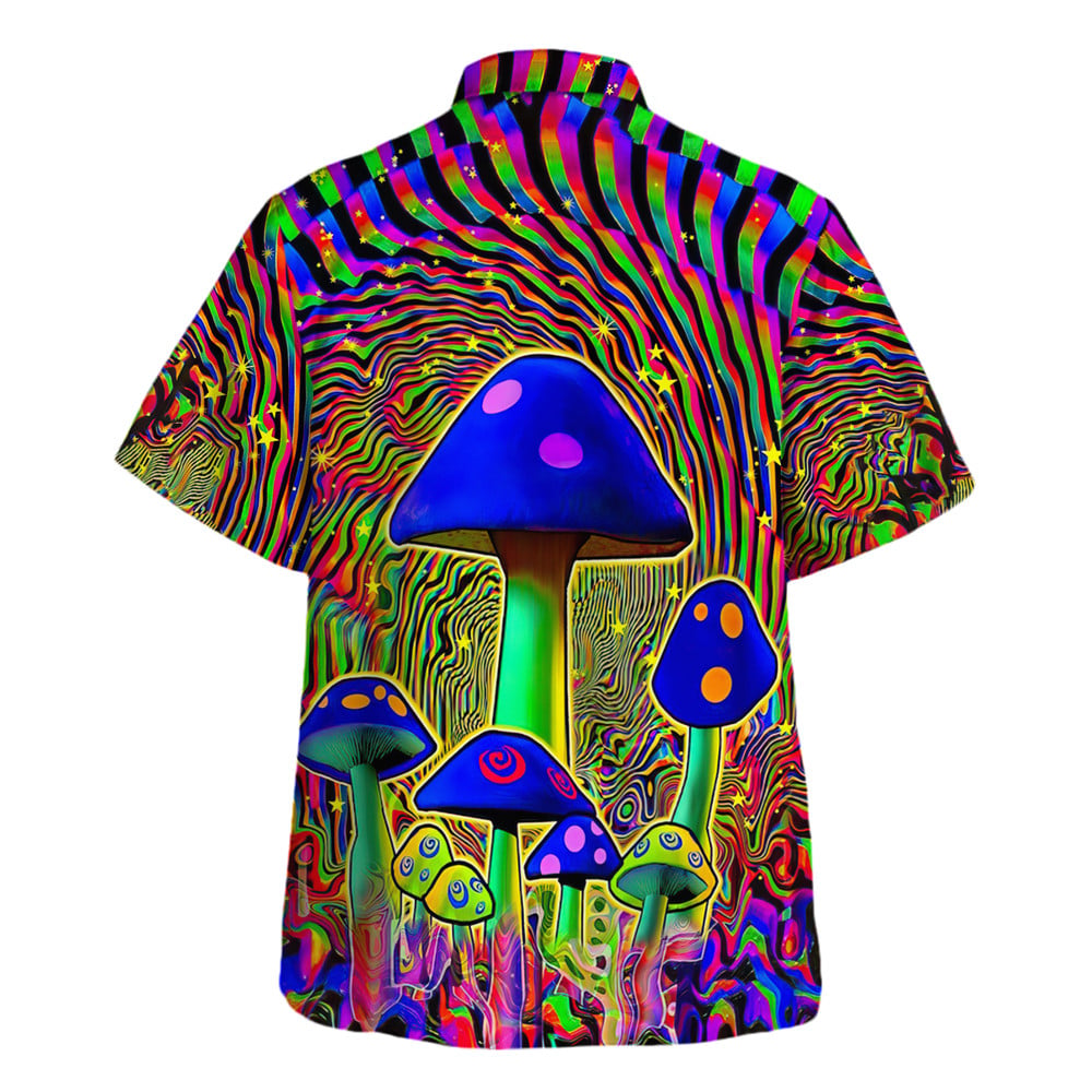 Hippie Hawaiian Shirt Groovy Summer Gift For Dad HBLHI78