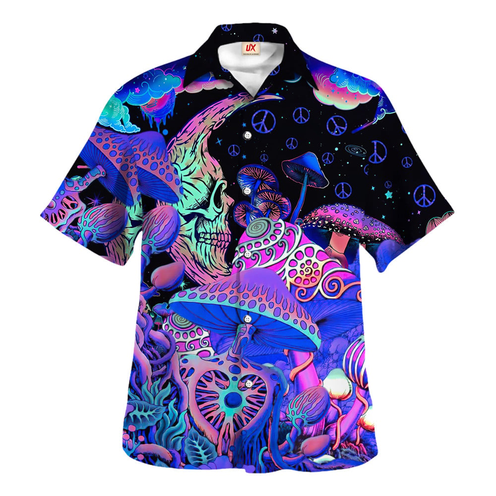 Hippie Hawaiian Shirt Vintage Summer Gift Idea HBLHI83