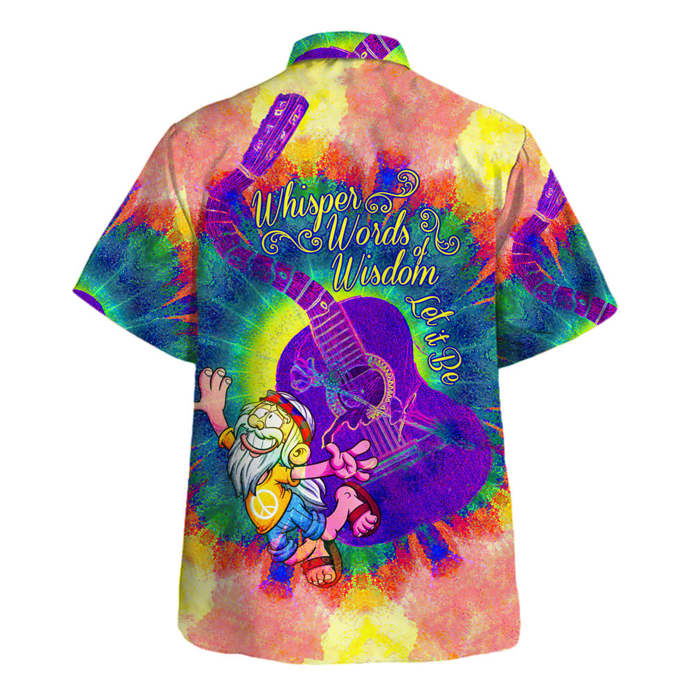 Hippie Hawaiian Shirt Groovy Summer Gift For Men HBLTHI3