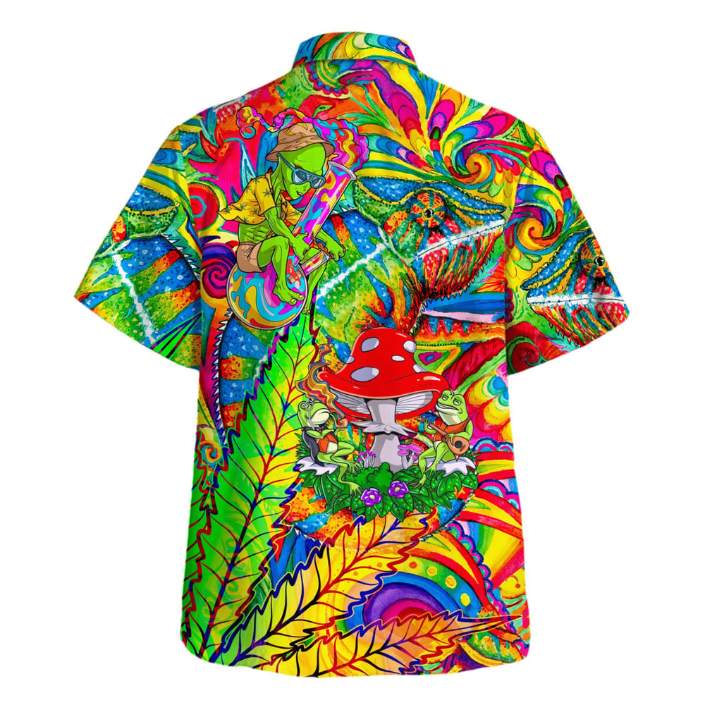 Hippie Hawaiian Shirt Vintage Retro Gift For Men HBLTHI7