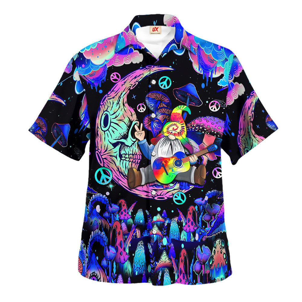 Hippie Hawaiian Shirt Vintage Festival Gift NVHI25