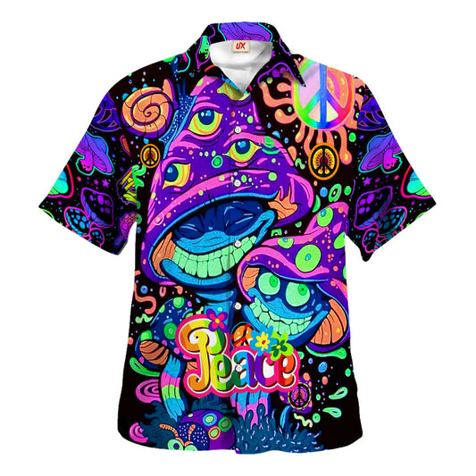 Hippie Hawaiian Shirt Retro Beach Party Gift TQTHI14