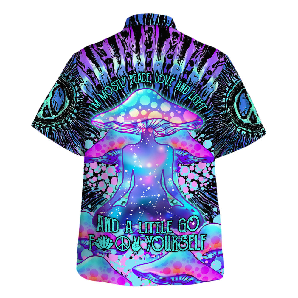 Hippie Hawaiian Shirt Psychedelic Beach Gift HBLTHI17