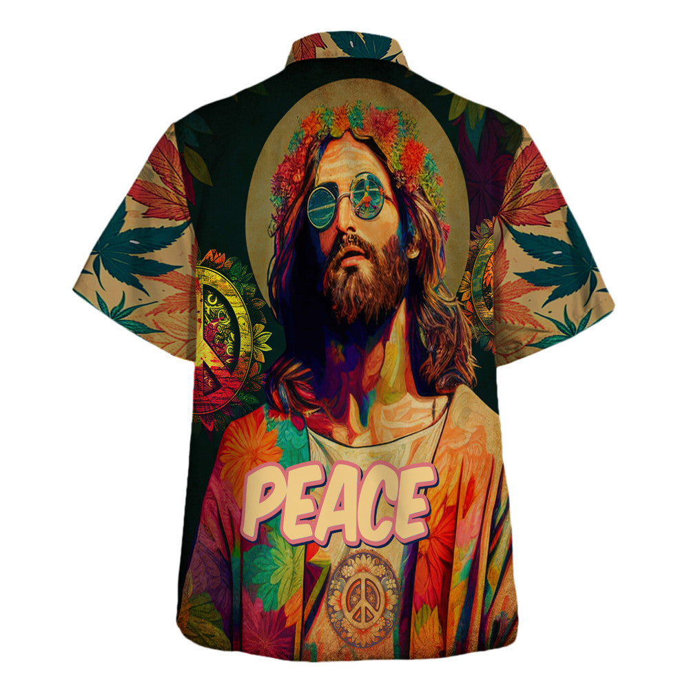 Hippie Hawaiian Shirt Retro Beach Party Gift Idea TQTHI30