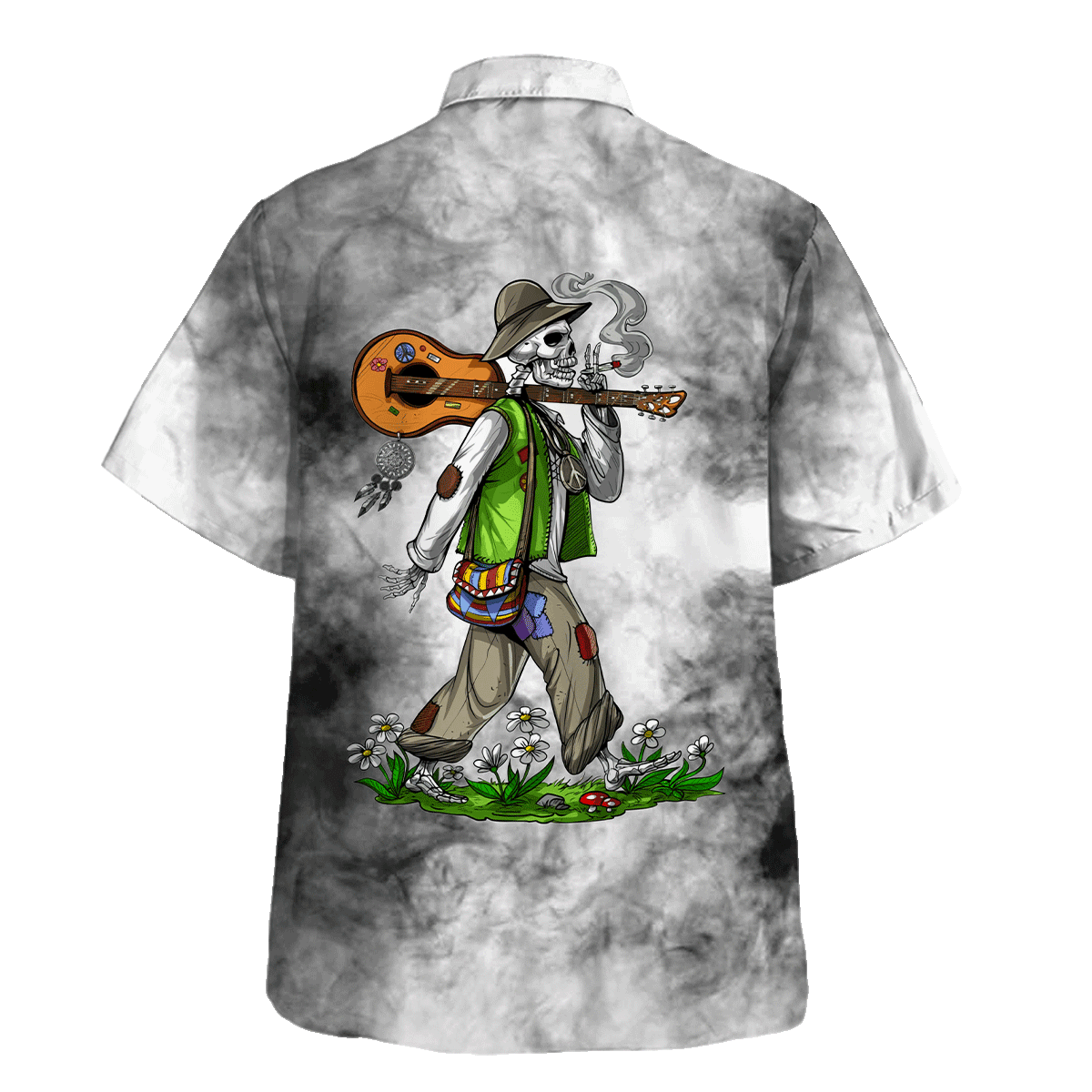 Hippie Hawaiian Shirt Groovy Summer Beach Gift MTHI02