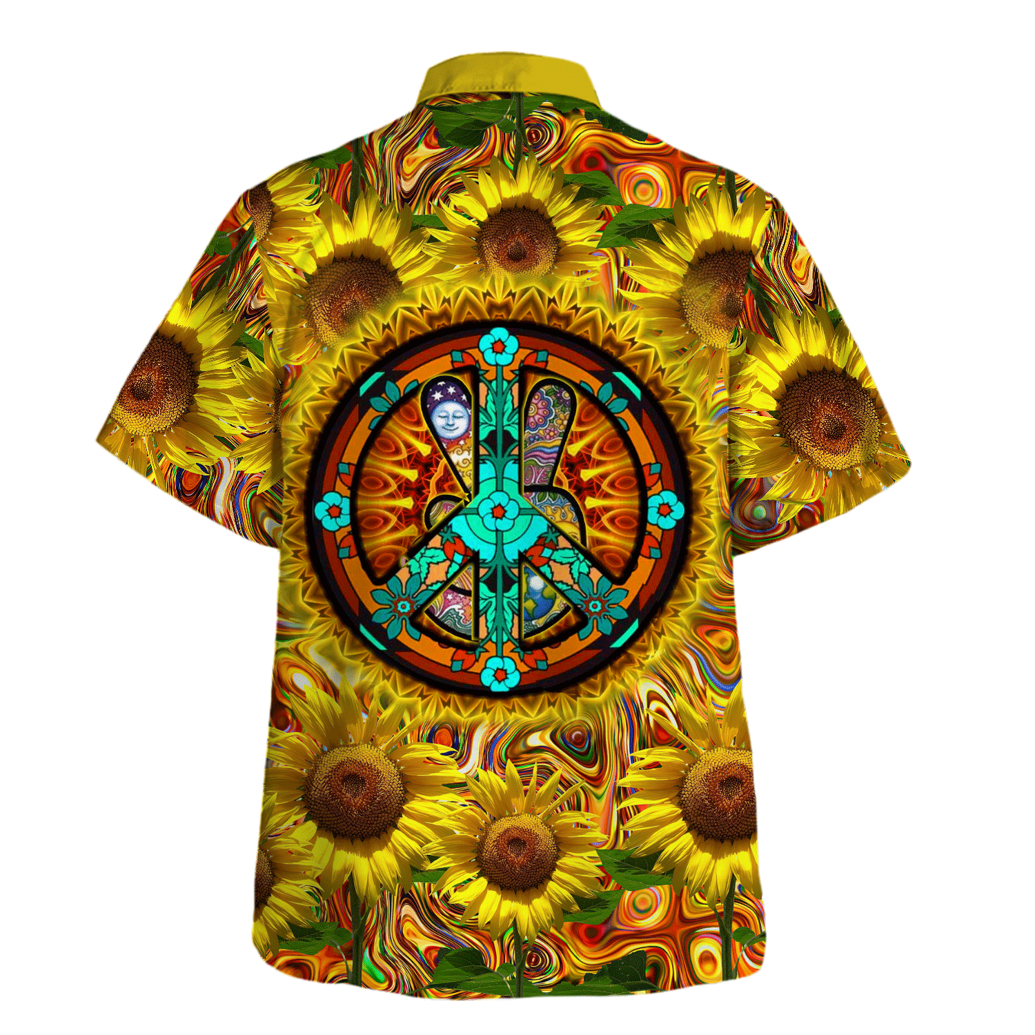 Hippie Hawaiian Shirt Psychedelic Summer Beach Gift LTHI202