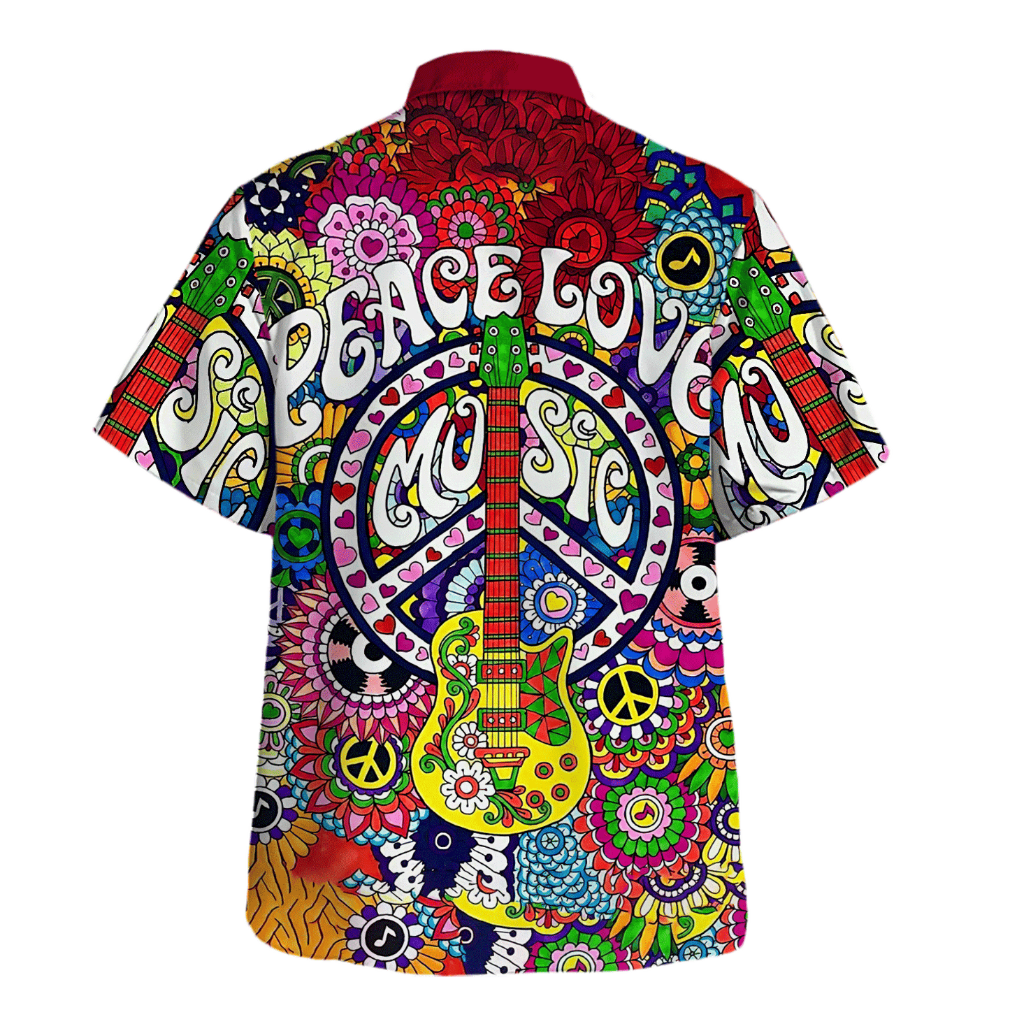 Hippie Hawaiian Shirt Retro Festival Vacation Gift LTHI203