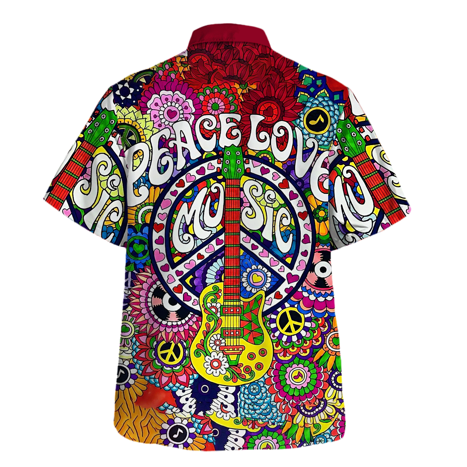 Hippie Hawaiian Shirt Retro Festival Vacation Gift LTHI203