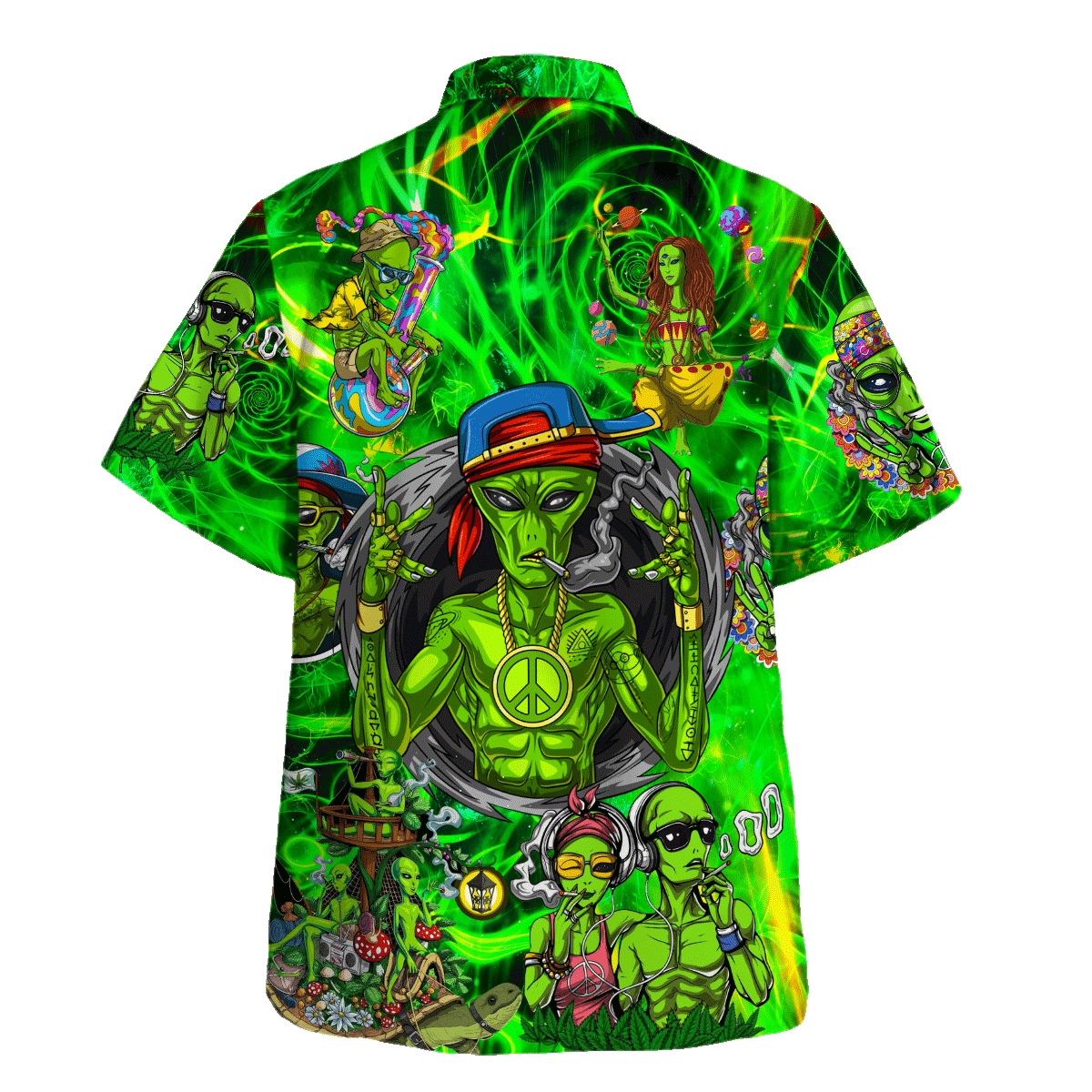 Hippie Hawaiian Shirt Vintage Festival Summer Gift MTHI08