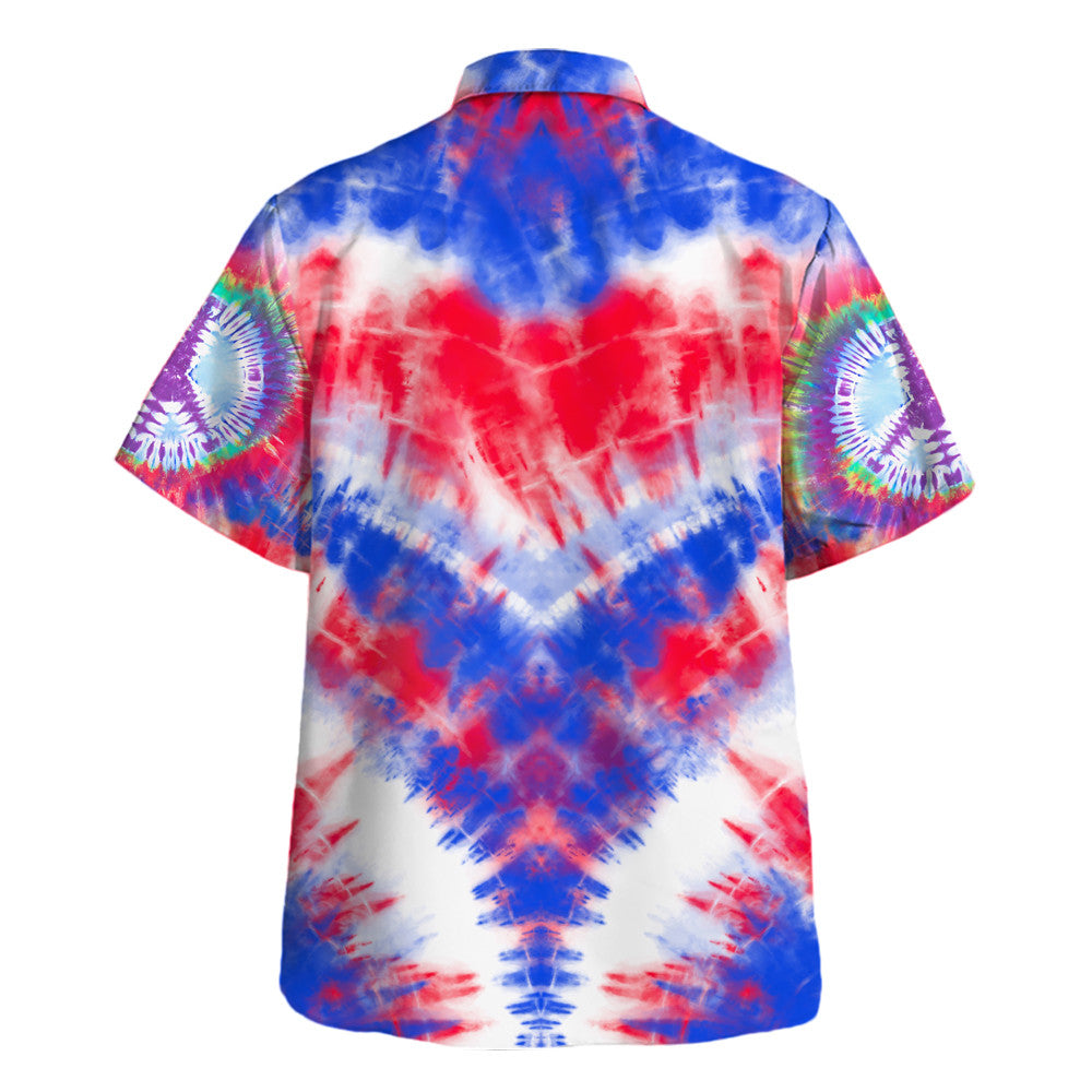 Hippie Hawaiian Shirt Psychedelic Retro Summer Gift HBLTHI34