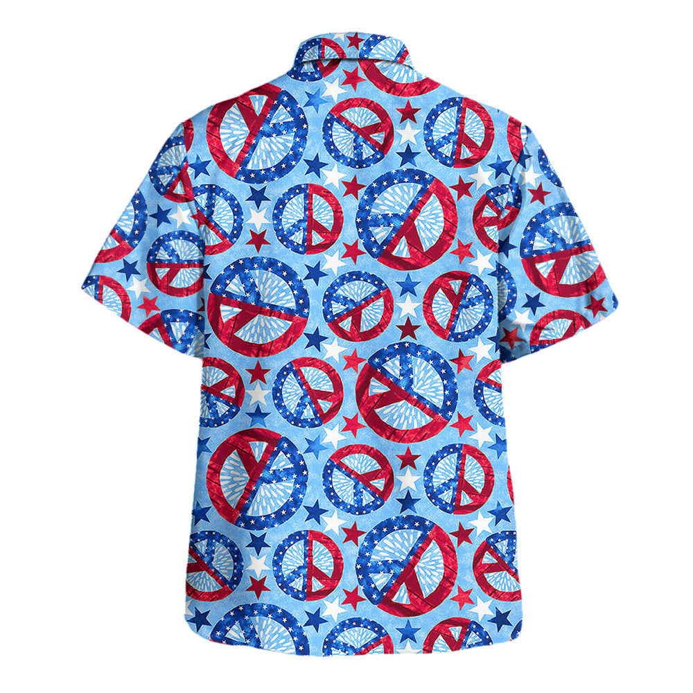 Hippie Hawaiian Shirt Vintage Beach Festival Gift NVHI45