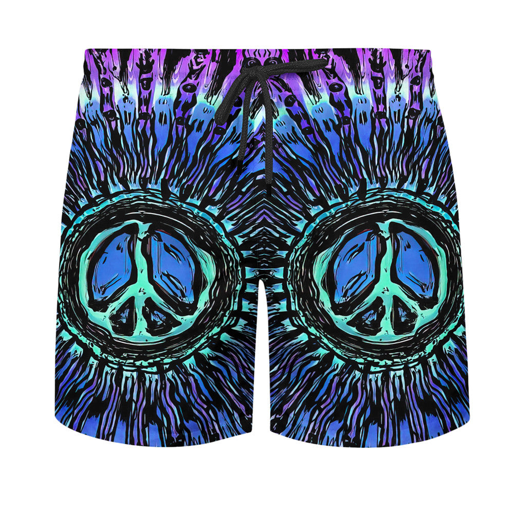 Hippie Hawaiian Shirt Groovy Summer Festival Gift HBLTHI40