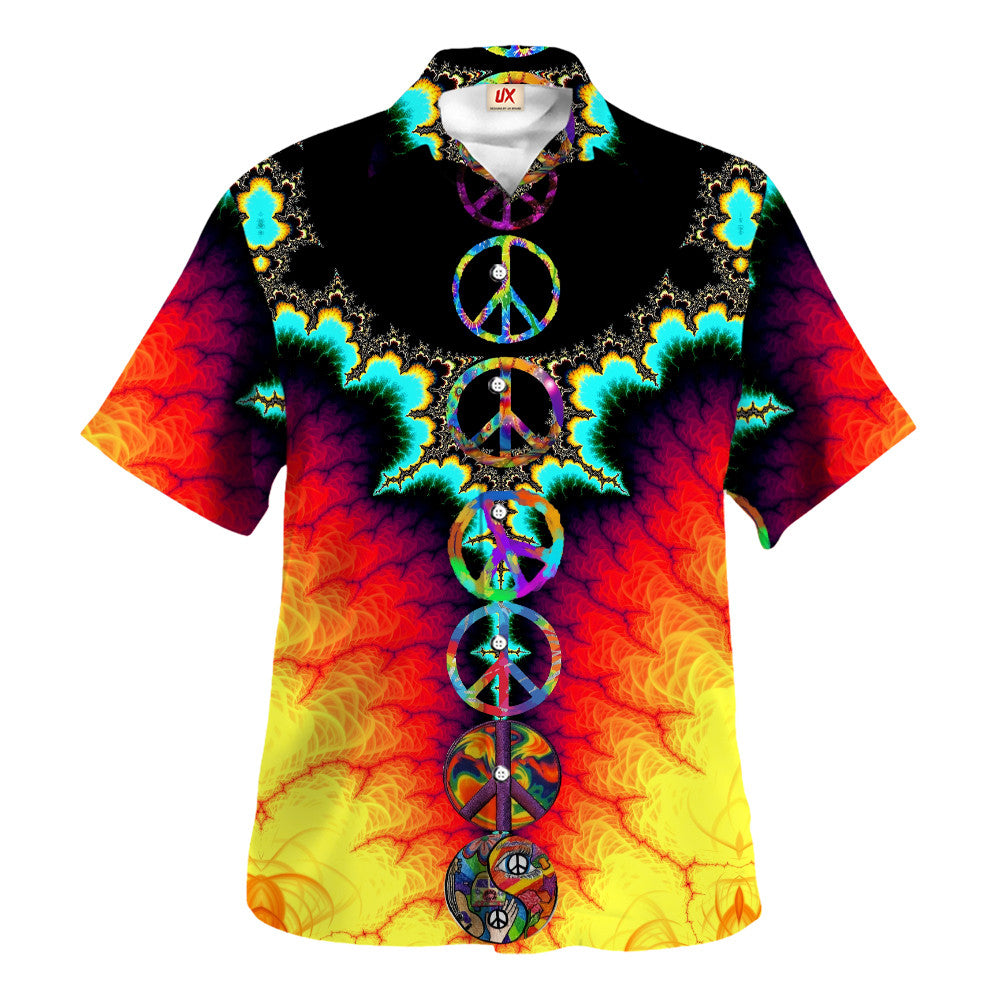 Hippie Hawaiian Shirt Vintage Retro Beach Gift TTHI123