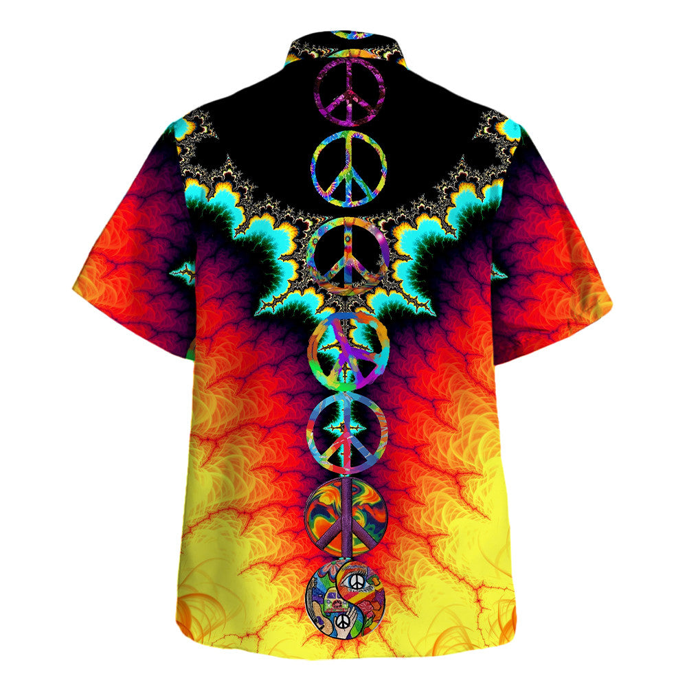 Hippie Hawaiian Shirt Vintage Retro Beach Gift TTHI123