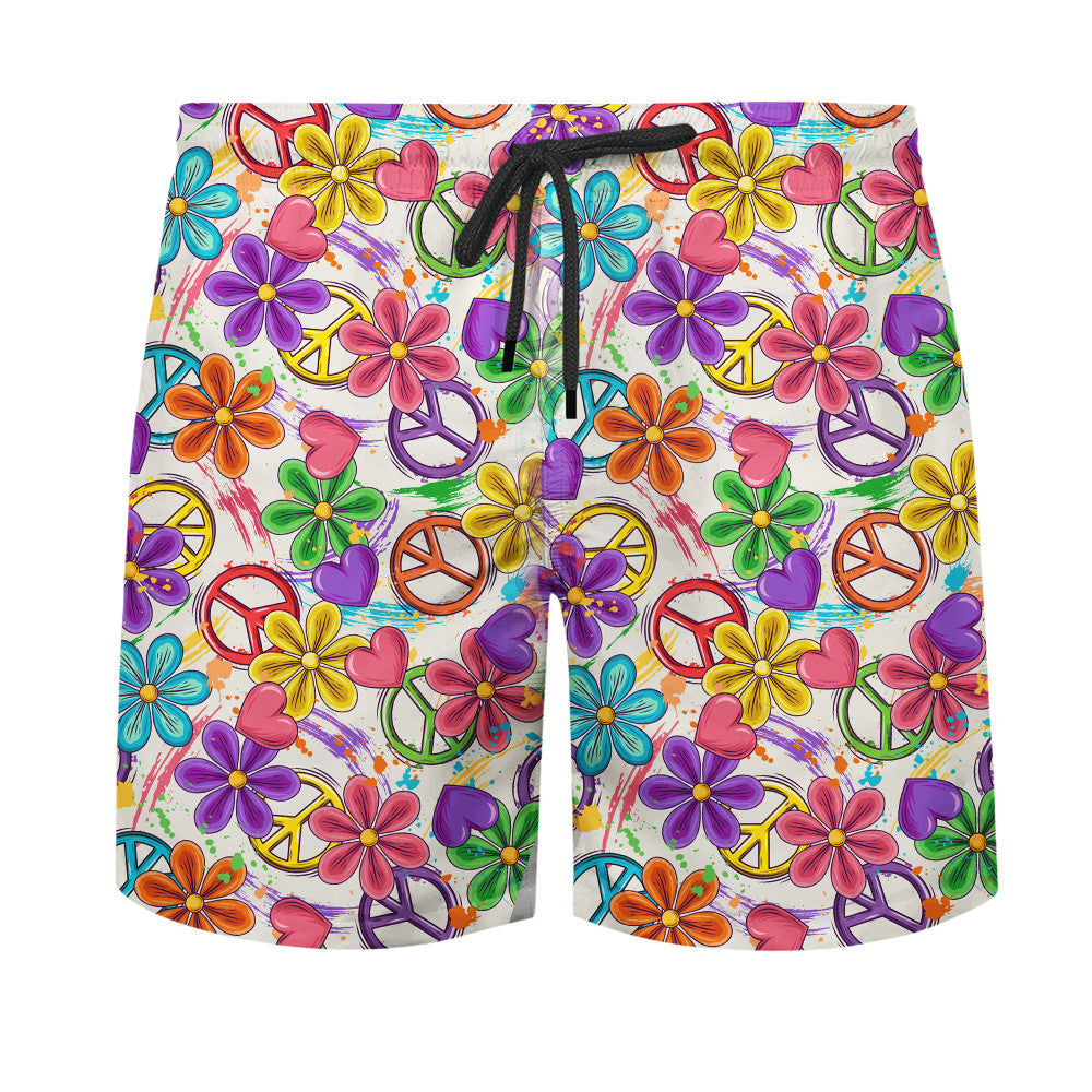 Hippie Hawaiian Shirt Groovy Retro Beach Festival Gift TTHI126