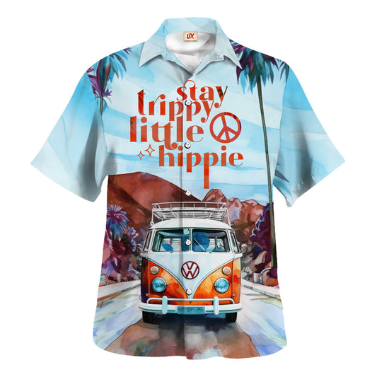 Hippie Hawaiian Shirt Vintage Summer Festival Gift TTHI130