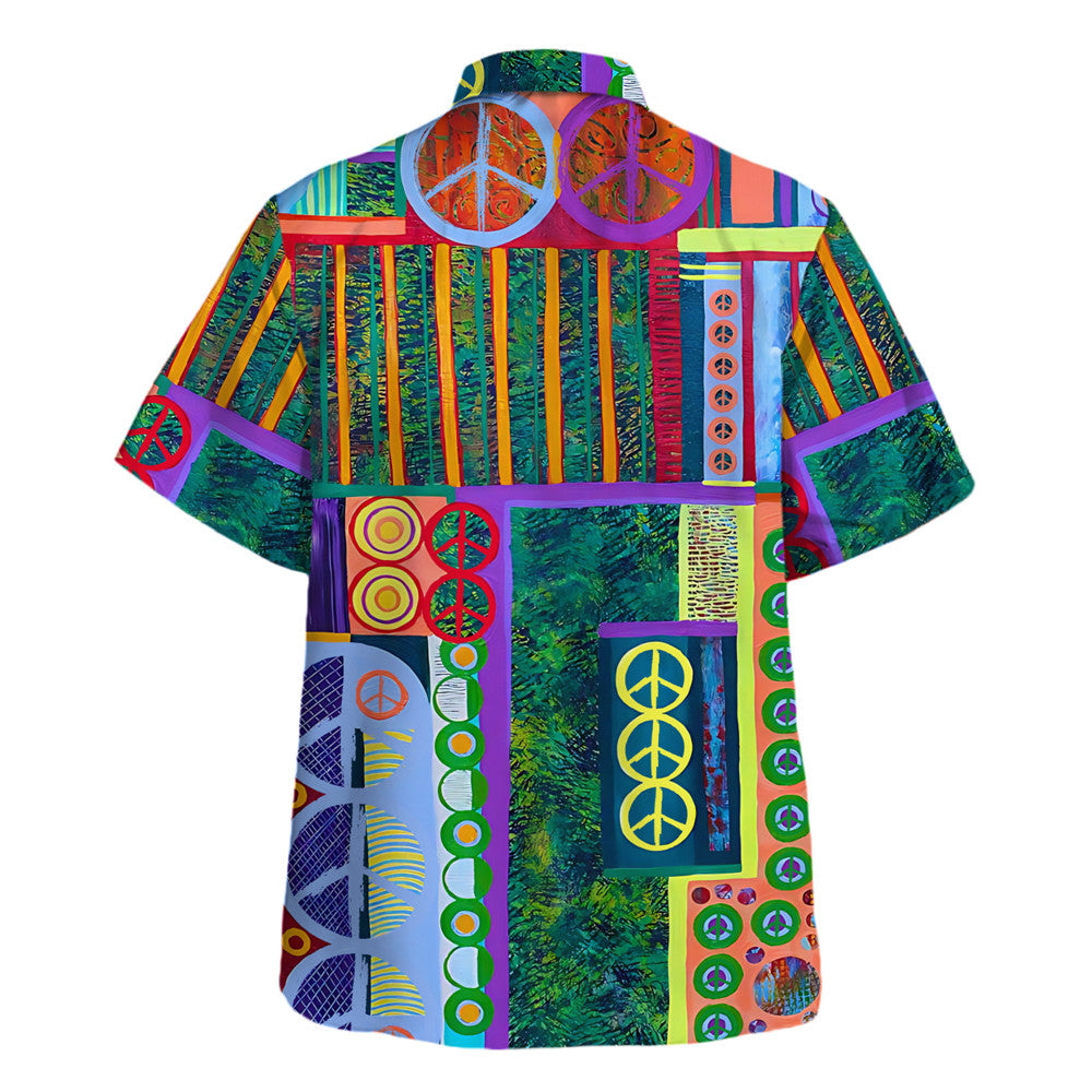 Hippie Hawaiian Shirt Retro Summer Vacation Gift HBLTHI47
