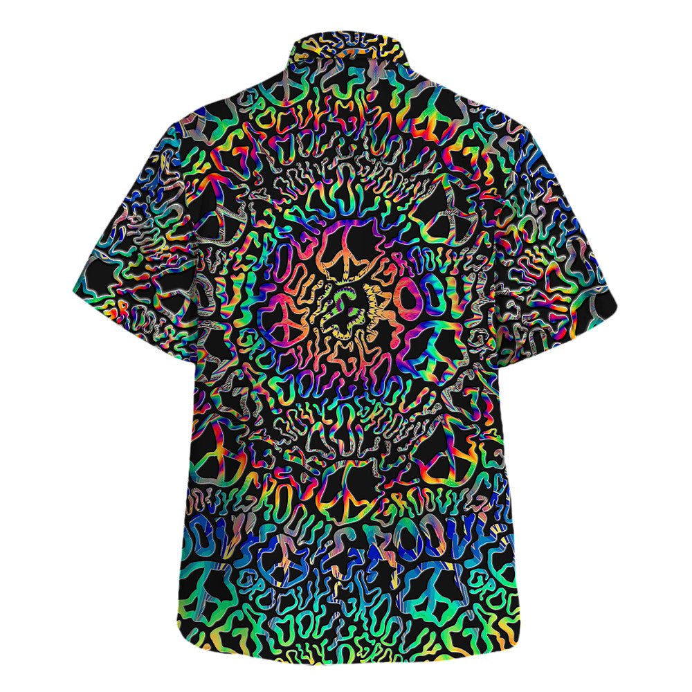Hippie Hawaiian Shirt Retro Festival Vacation Gift TTHI141