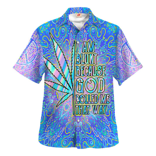 Hippie Hawaiian Shirt Psychedelic Summer Beach Gift HBLTHI74
