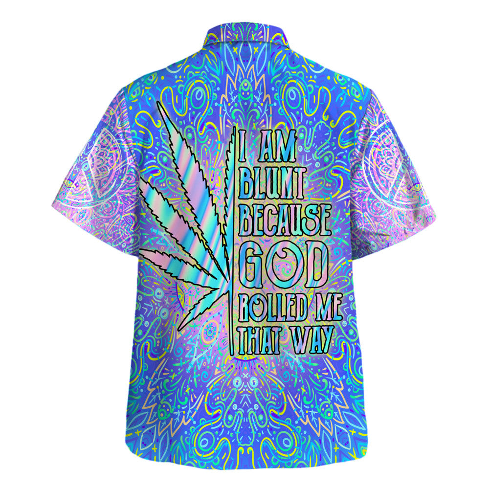 Hippie Hawaiian Shirt Psychedelic Summer Beach Gift HBLTHI74
