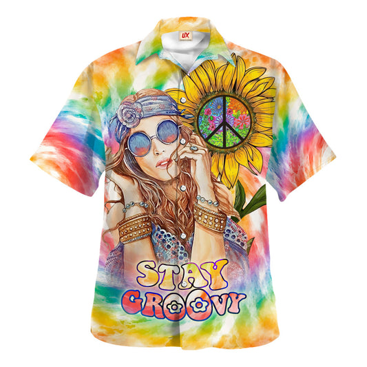 Hippie Hawaiian Shirt Vintage Festival Beach Gift HBLTHI76