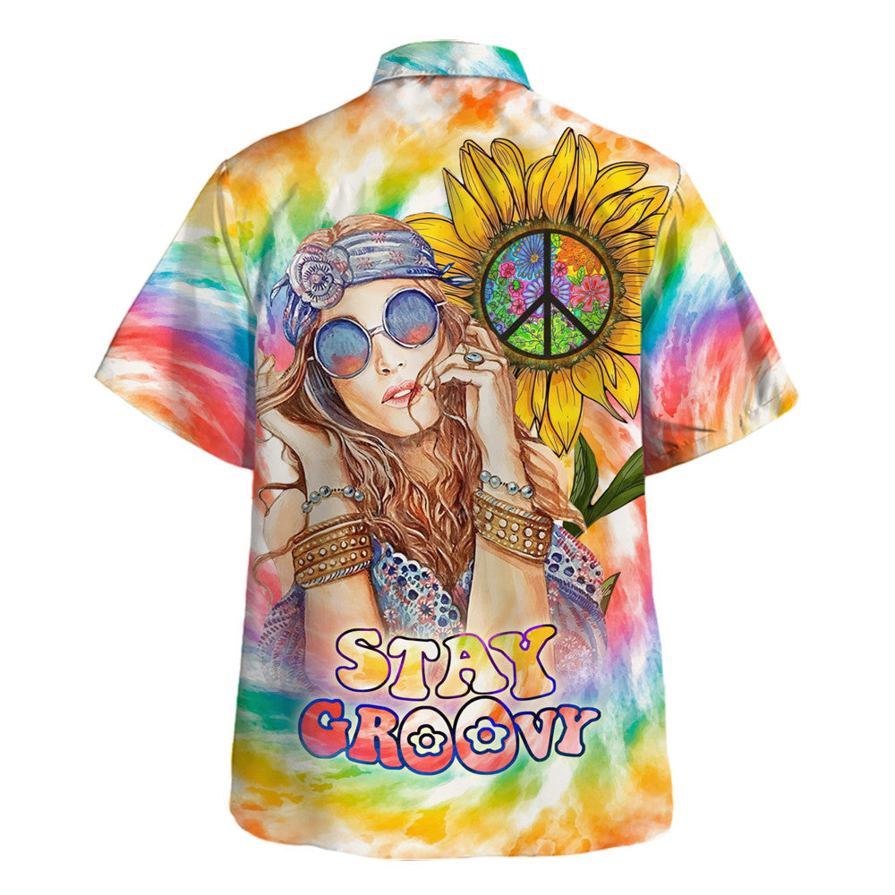 Hippie Hawaiian Shirt Vintage Festival Beach Gift HBLTHI76